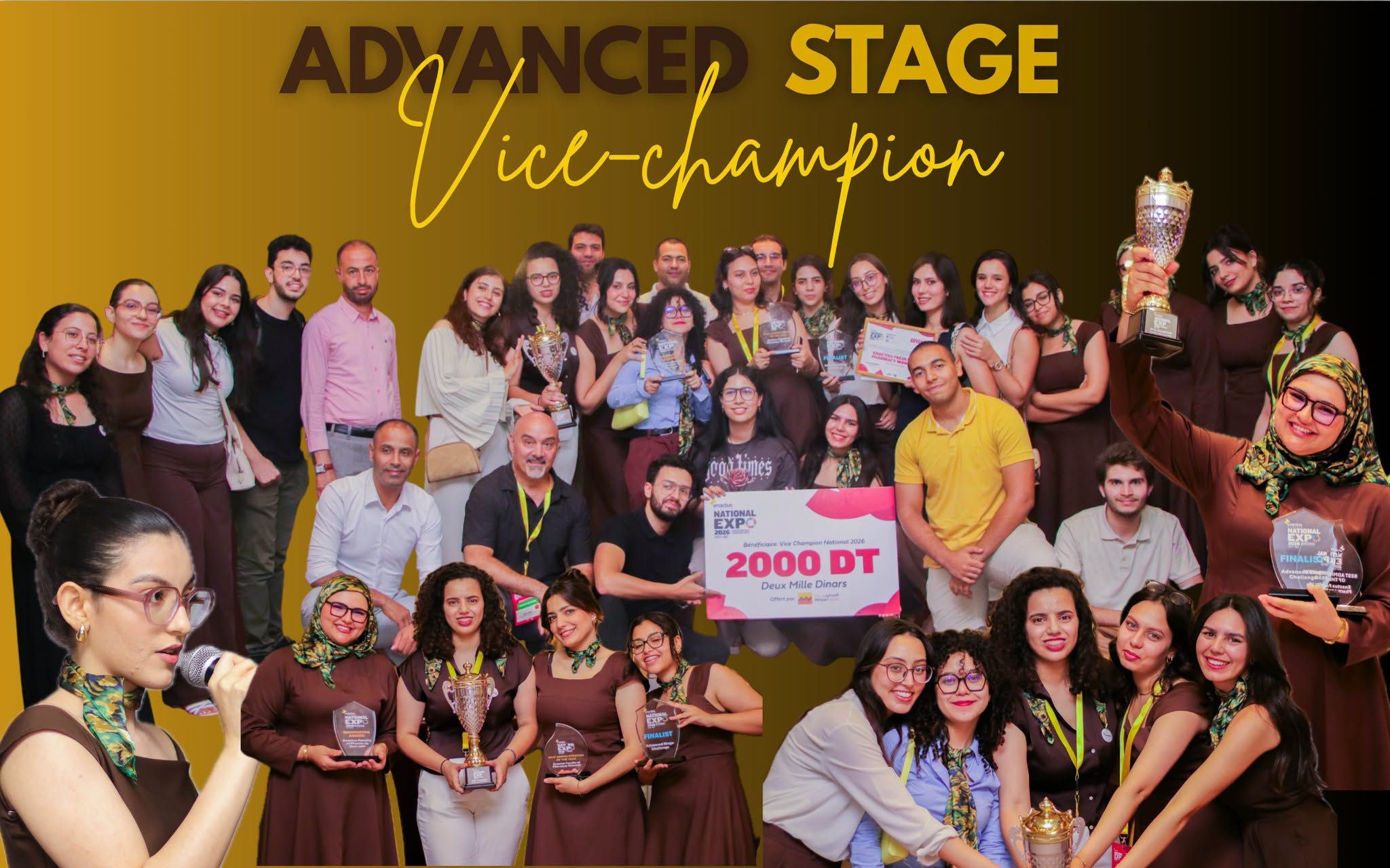 Advanced stage : Vice Champion